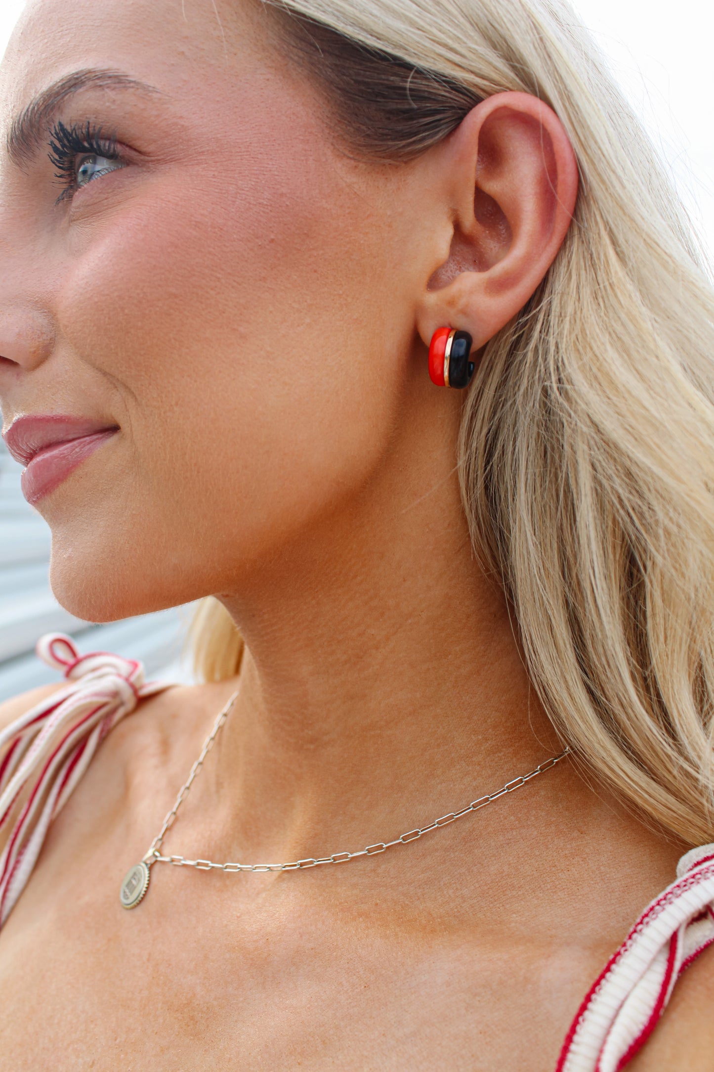 Colorblock Gameday Earrings