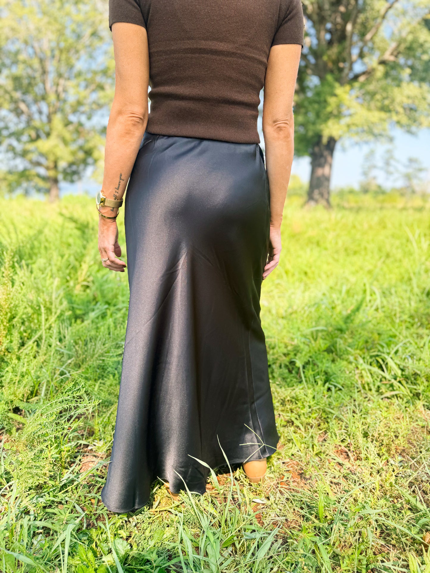 On The Town Maxi Skirt