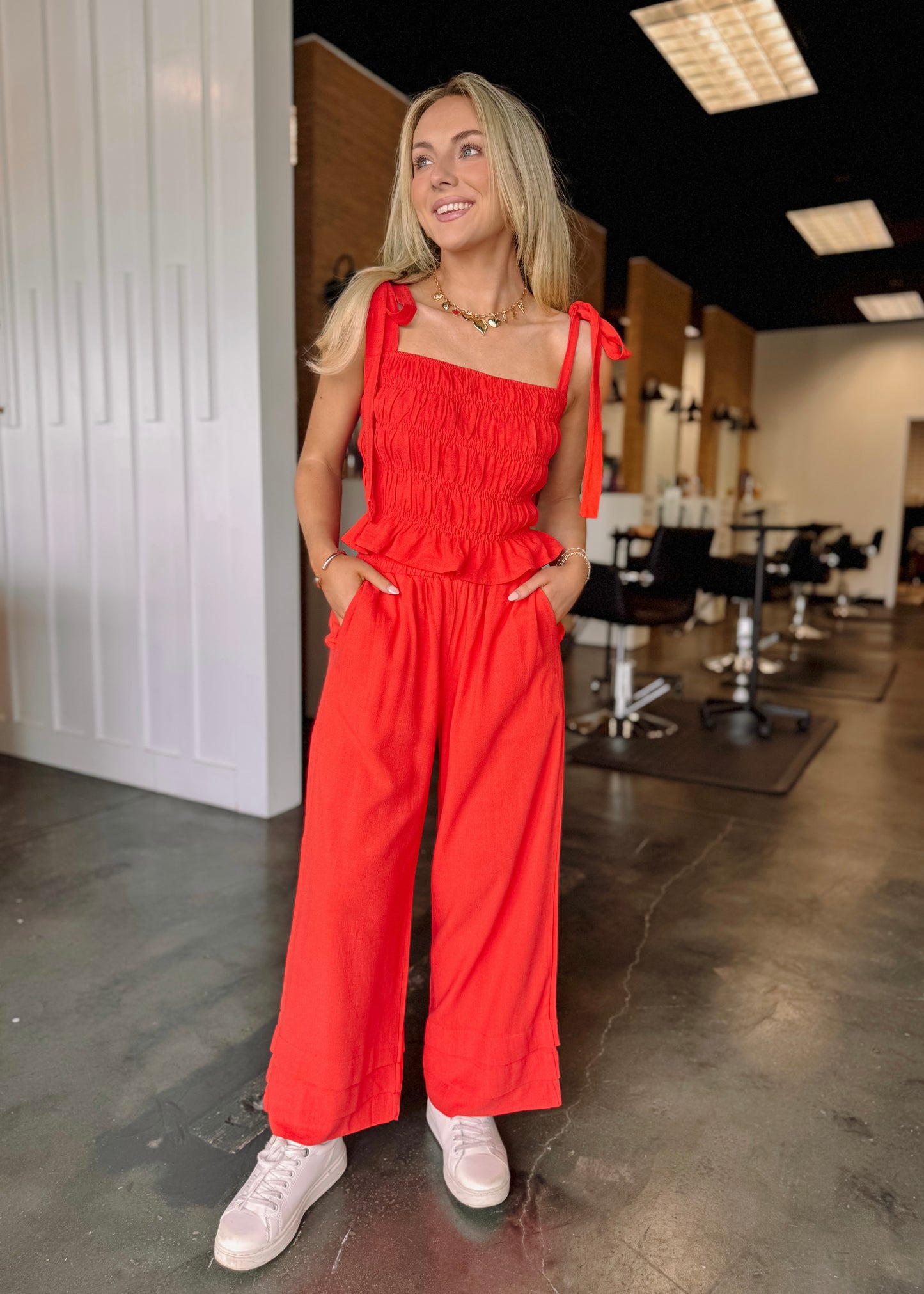 Scarlet Detailed Pants