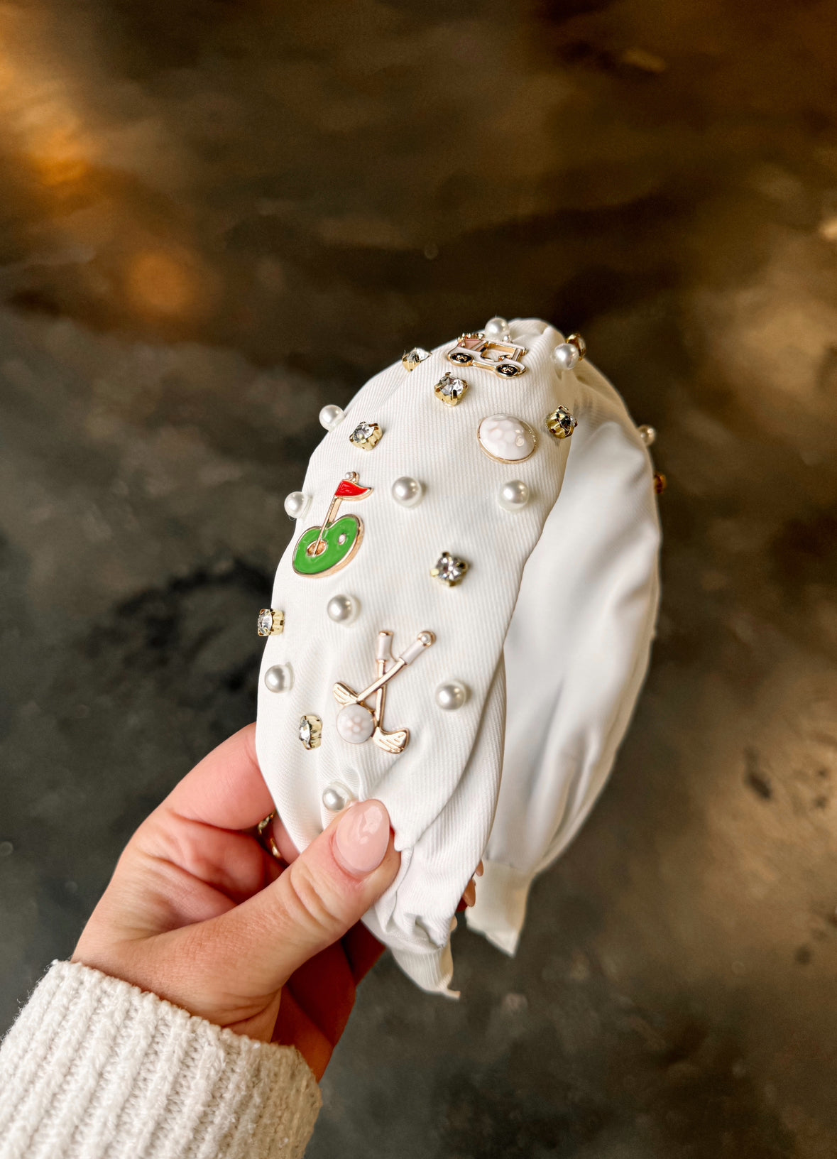 Golf Detailed Headband