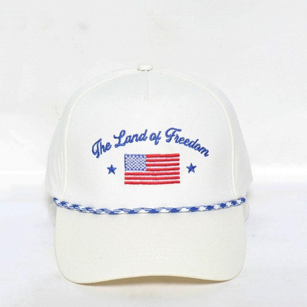 JULY 4th Hat - The Land of the Freedom
