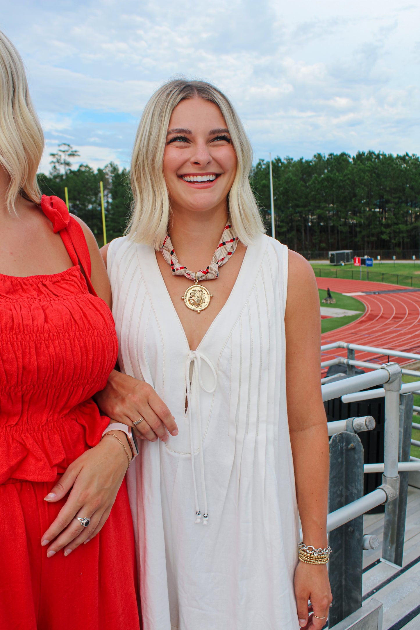 Deep V Neck Tied Front Romper